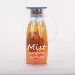 Mist Iced Tea Jug with Basket Infuser - 68oz - Divinitea Organic Teas